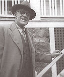 Captain Bamforth at home, 1970