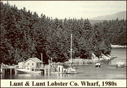 Lunt Lobster Wharf, 1980s