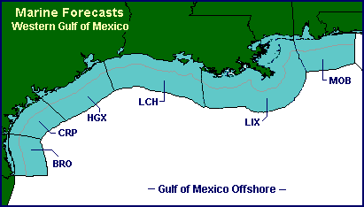 Click an Area for Marine Weather